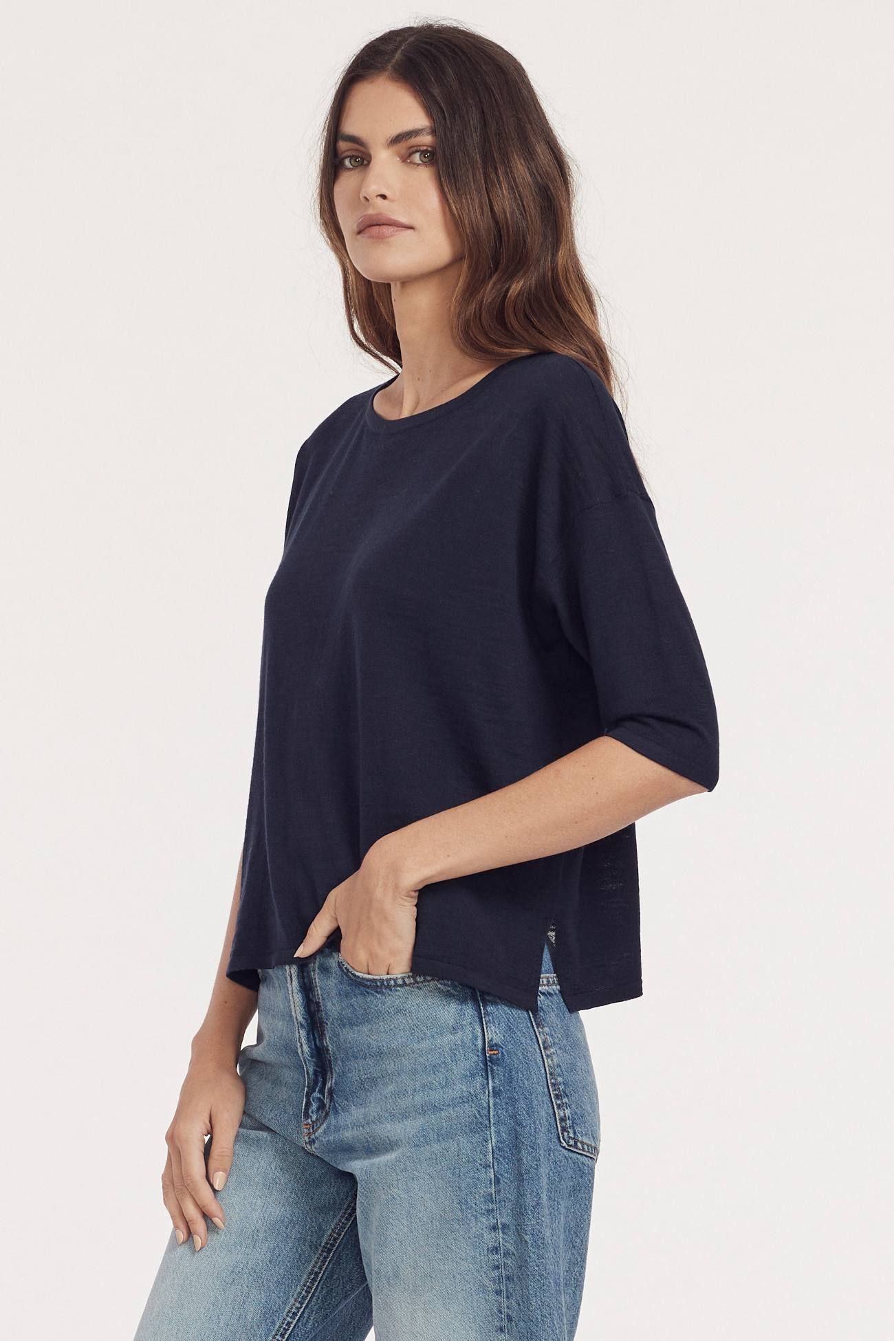 BRAELYNN CREW T-SHIRT sold by 360 Cashmere product image thumbnail 6
