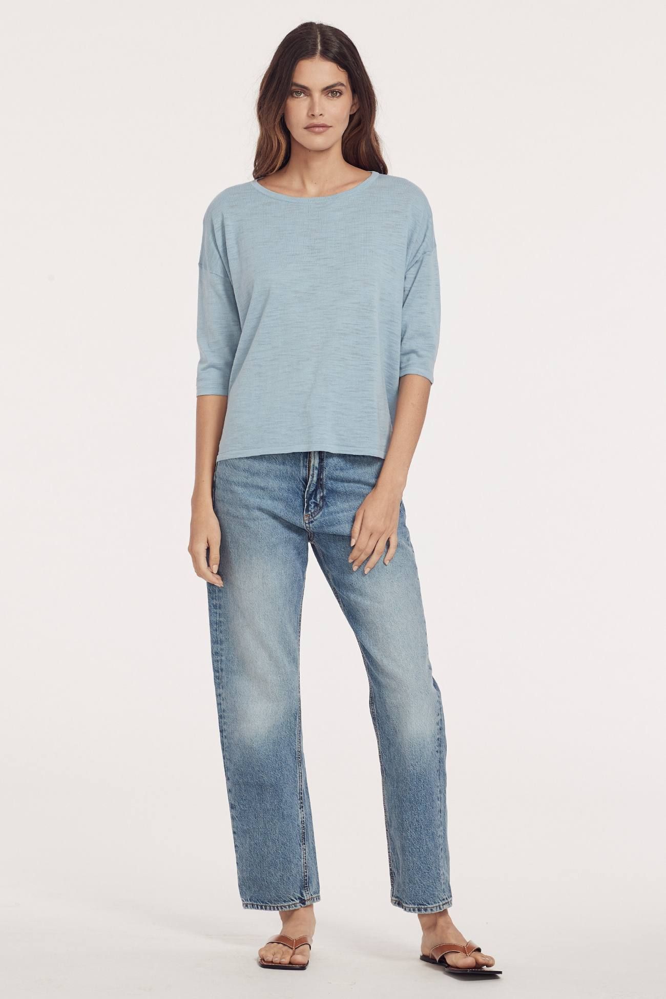BRAELYNN CREW T-SHIRT sold by 360 Cashmere product image thumbnail 5