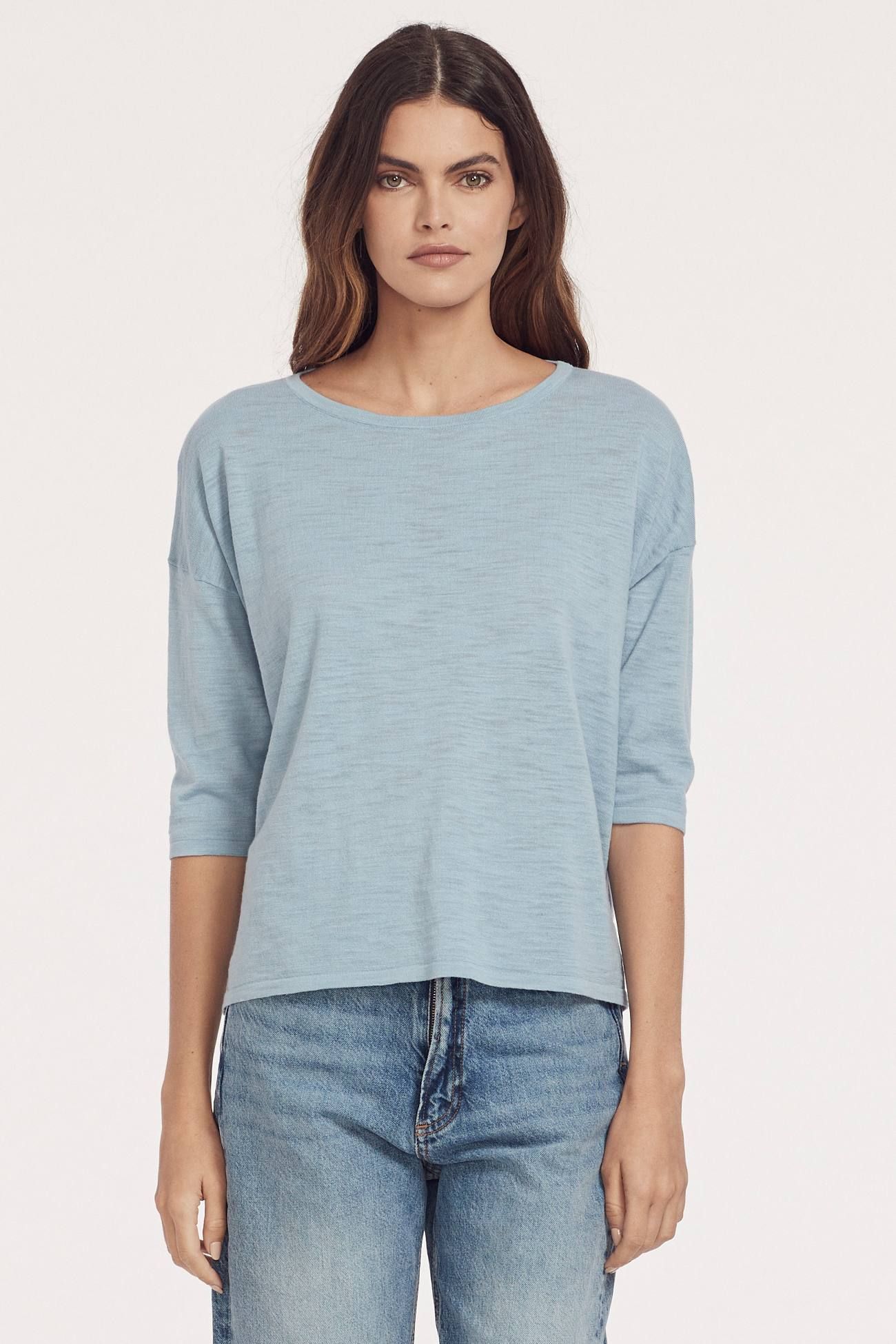 BRAELYNN CREW T-SHIRT sold by 360 Cashmere product image thumbnail 2