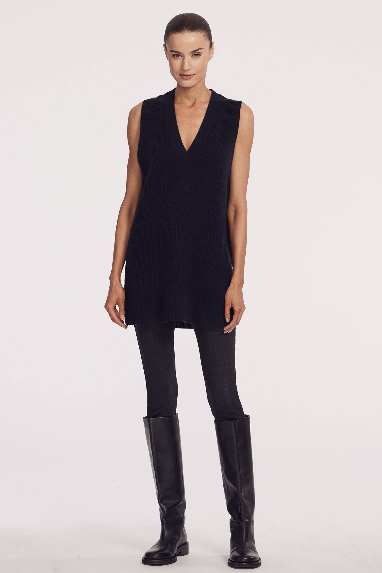 FERNANDA V-NECK VEST sold by 360 Cashmere product image thumbnail 10