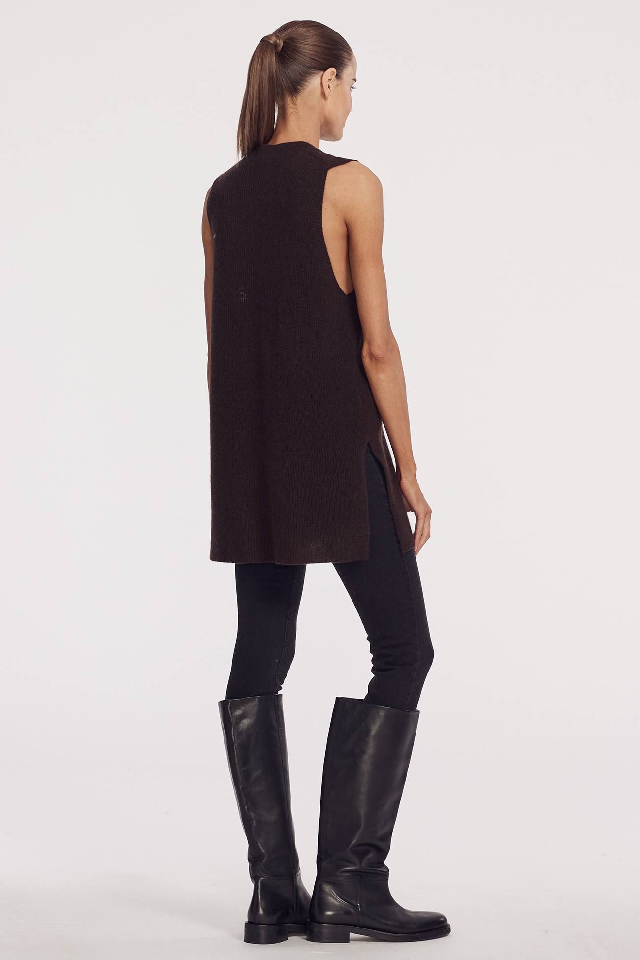 FERNANDA V-NECK VEST sold by 360 Cashmere product image thumbnail 8