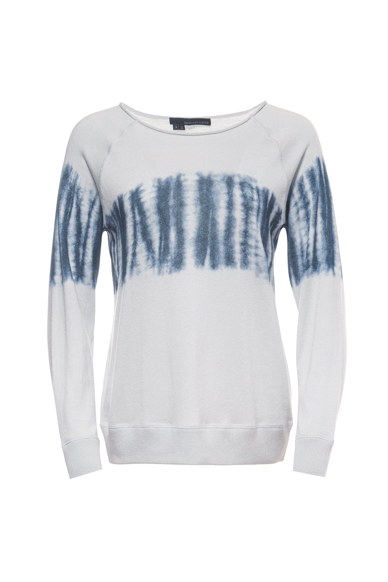 MERYL TIE-DYE PULLOVER sold by 360 Cashmere