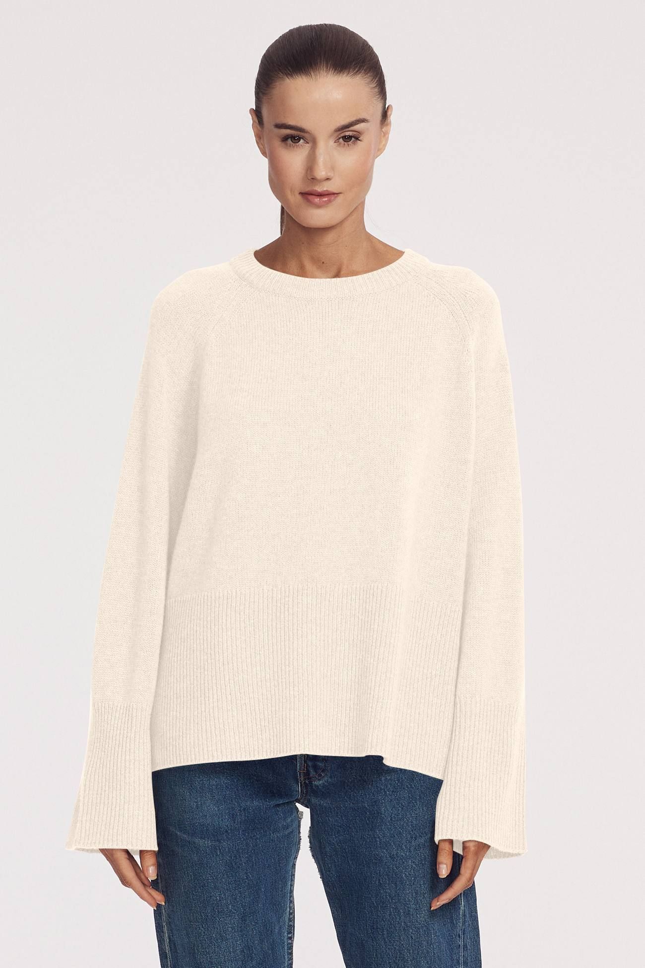 KRYSTAL BELL SLEEVE CREW sold by 360 Cashmere product image thumbnail 10