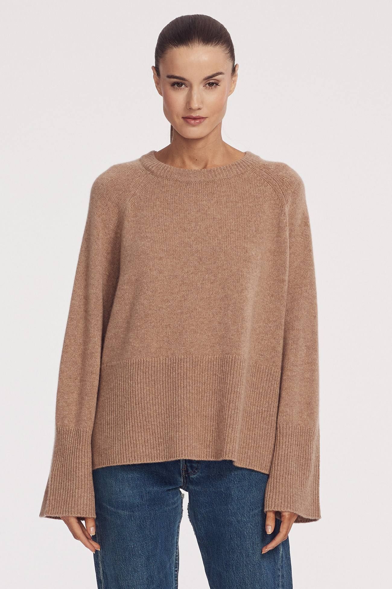 KRYSTAL BELL SLEEVE CREW sold by 360 Cashmere product image thumbnail 6