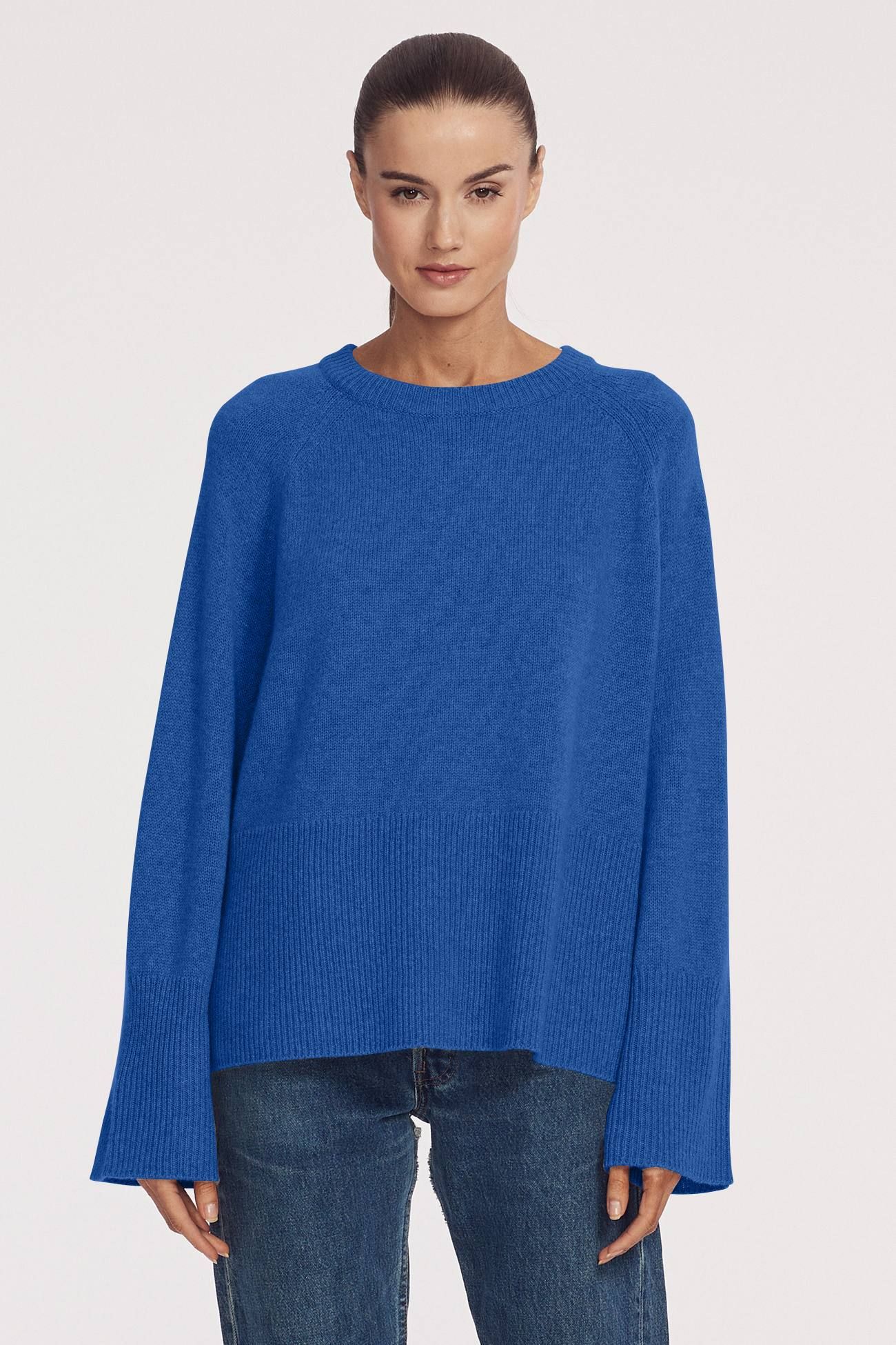 KRYSTAL BELL SLEEVE CREW sold by 360 Cashmere product image thumbnail 25