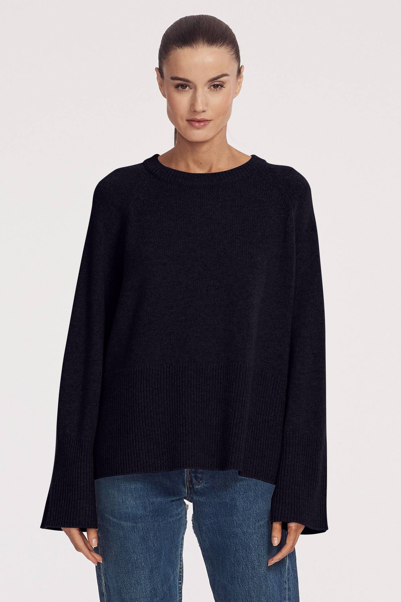 KRYSTAL BELL SLEEVE CREW sold by 360 Cashmere product image thumbnail 29