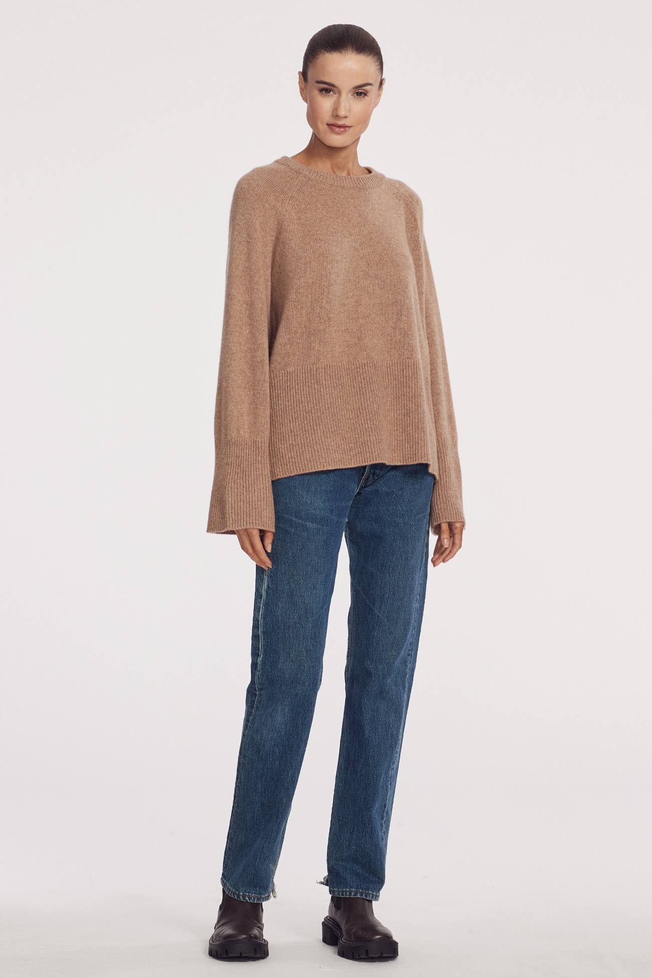 KRYSTAL BELL SLEEVE CREW sold by 360 Cashmere product image thumbnail 9