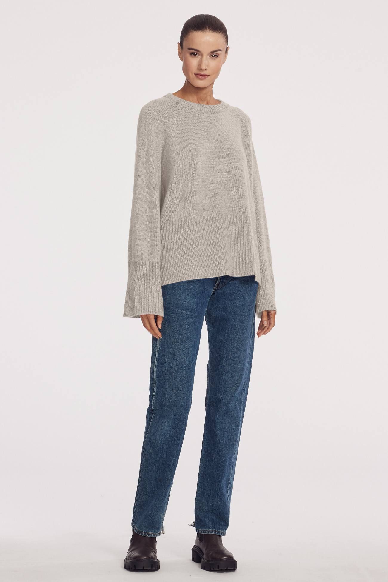 KRYSTAL BELL SLEEVE CREW sold by 360 Cashmere product image thumbnail 24