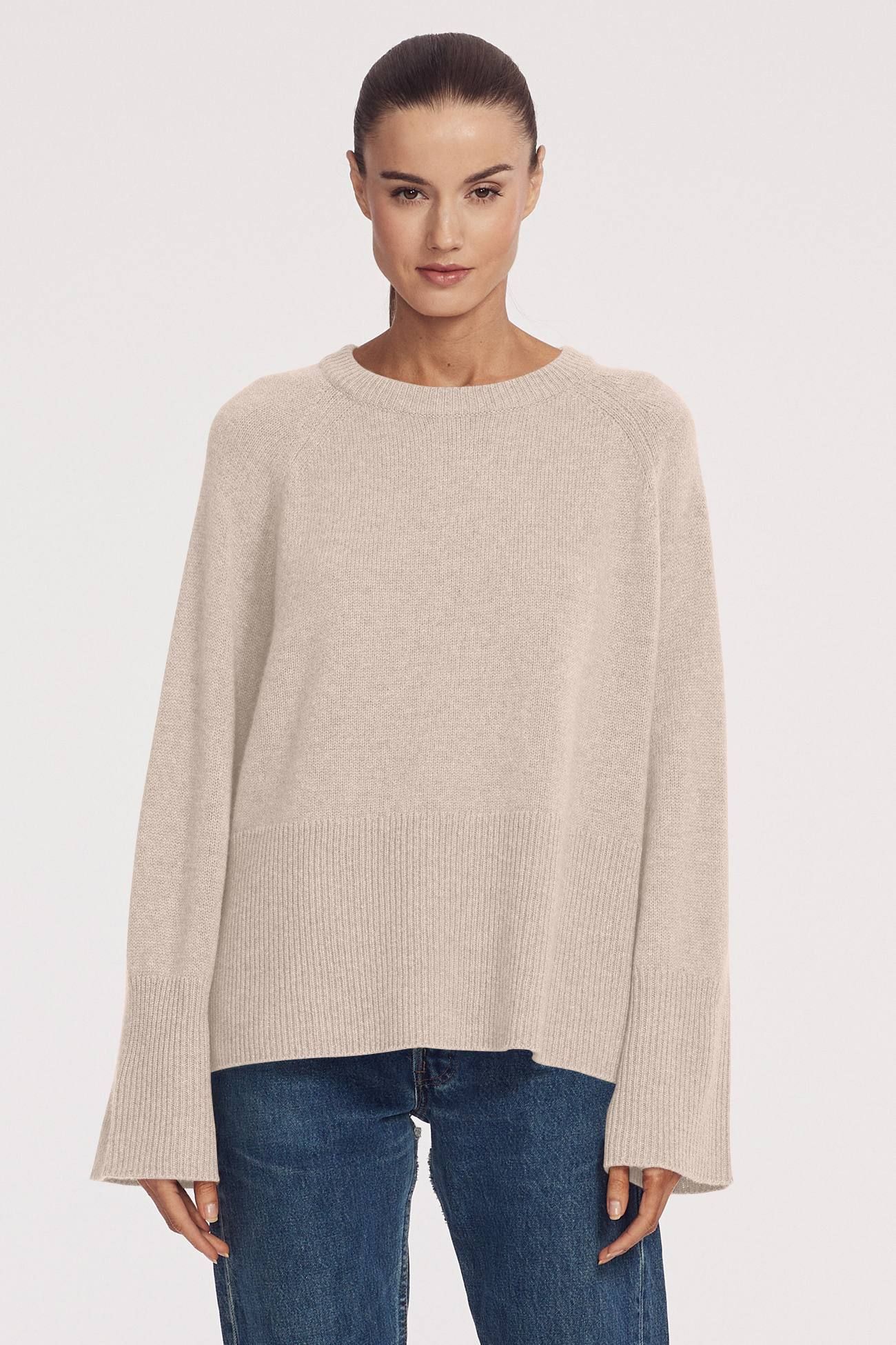 KRYSTAL BELL SLEEVE CREW sold by 360 Cashmere product image thumbnail 14