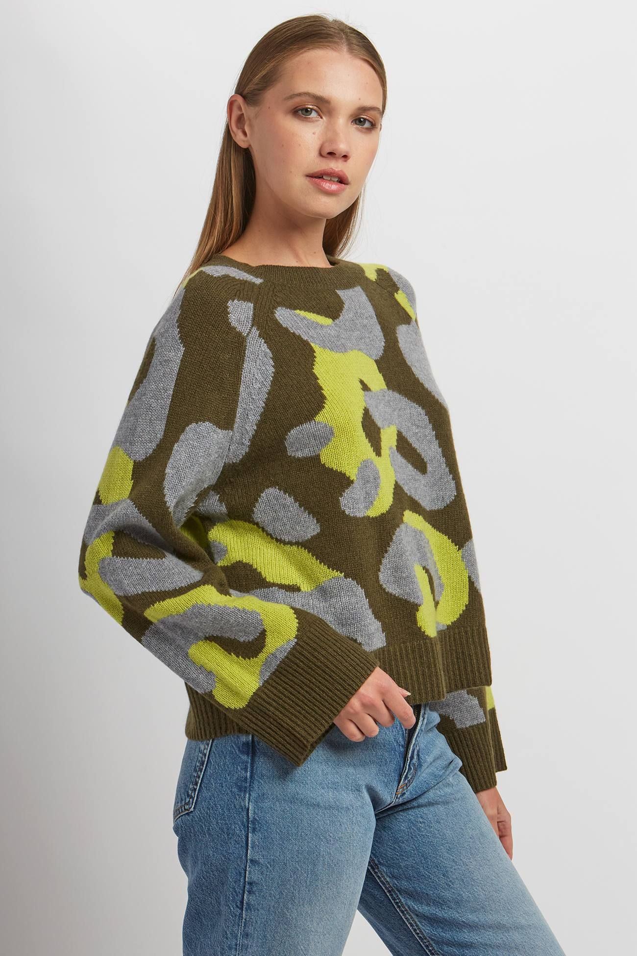 ODILLA GRAPHIC CREW sold by 360 Cashmere product image thumbnail 2