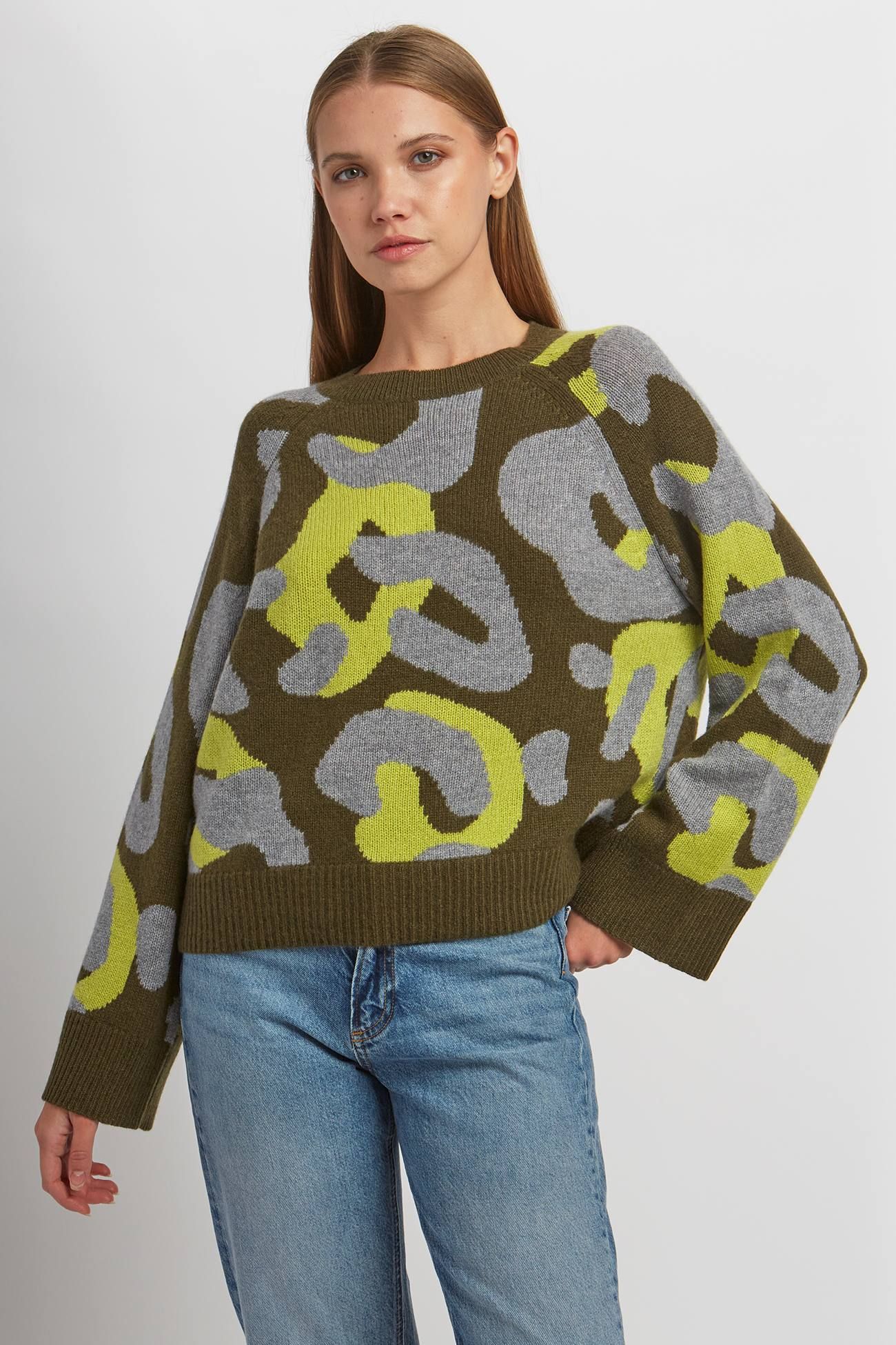 ODILLA GRAPHIC CREW sold by 360 Cashmere product image thumbnail 4