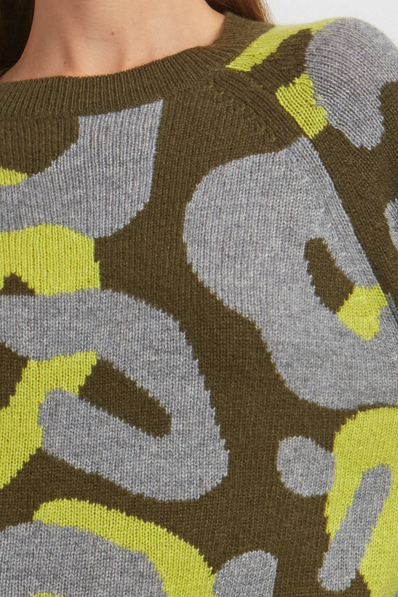 ODILLA GRAPHIC CREW sold by 360 Cashmere product image thumbnail 5