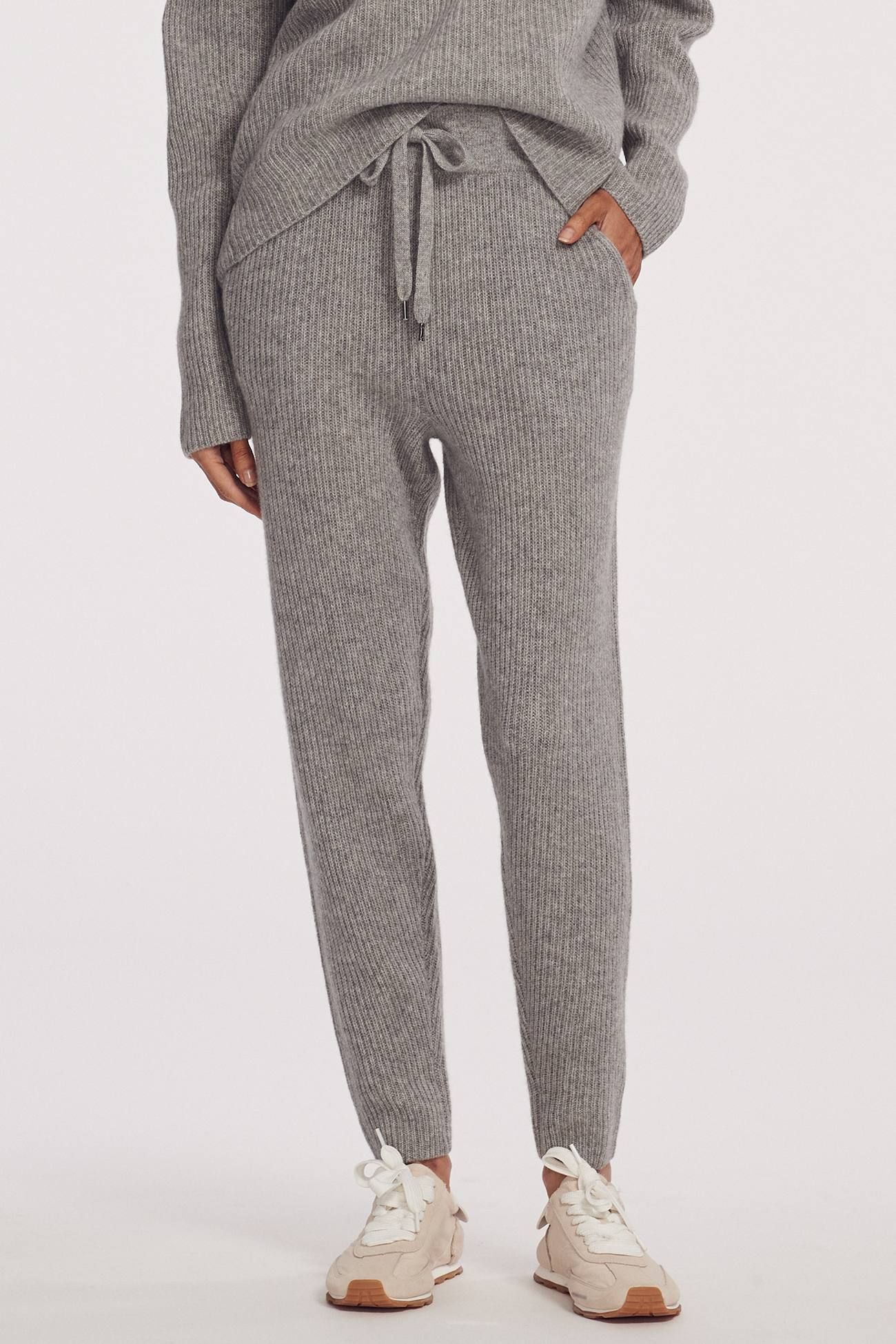 VIOLET RIBBED JOGGER sold by 360 Cashmere product image thumbnail 2