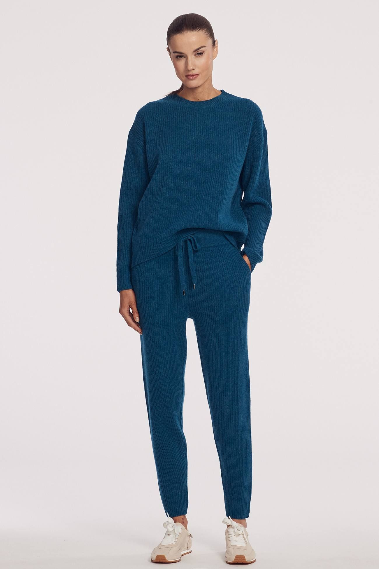 VIOLET RIBBED JOGGER sold by 360 Cashmere product image thumbnail 8