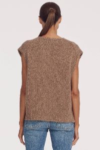 AYLA PULLOVER VEST sold by 360 Cashmere