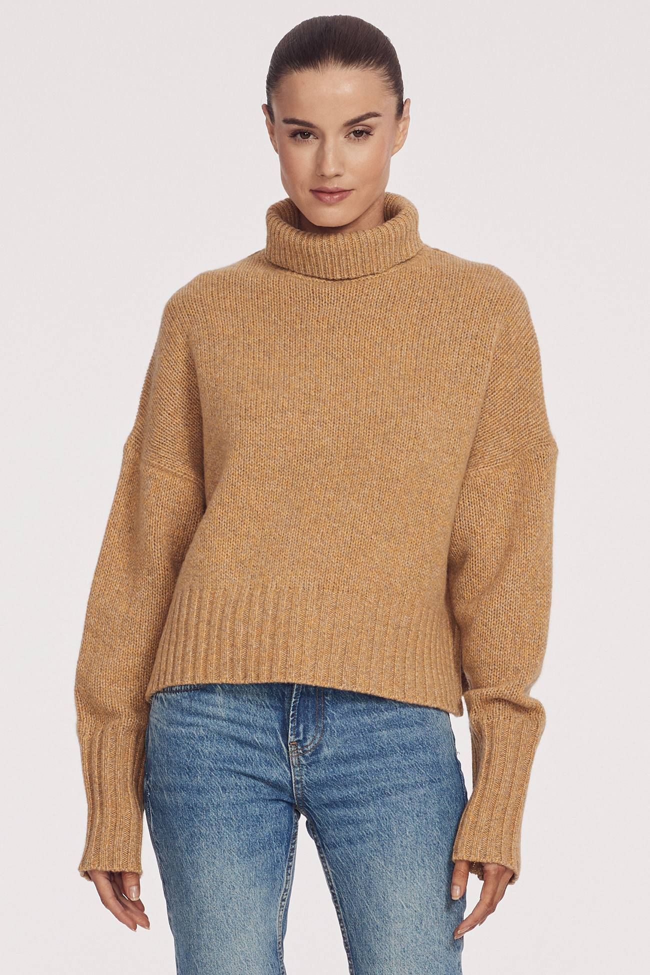 RAYA TURTLENECK sold by 360 Cashmere