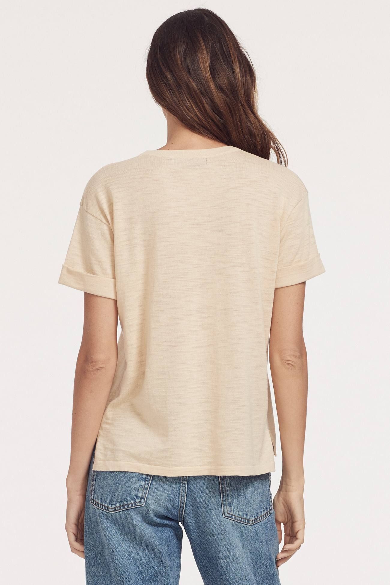 LUMI CREW T-SHIRT sold by 360 Cashmere product image thumbnail 7