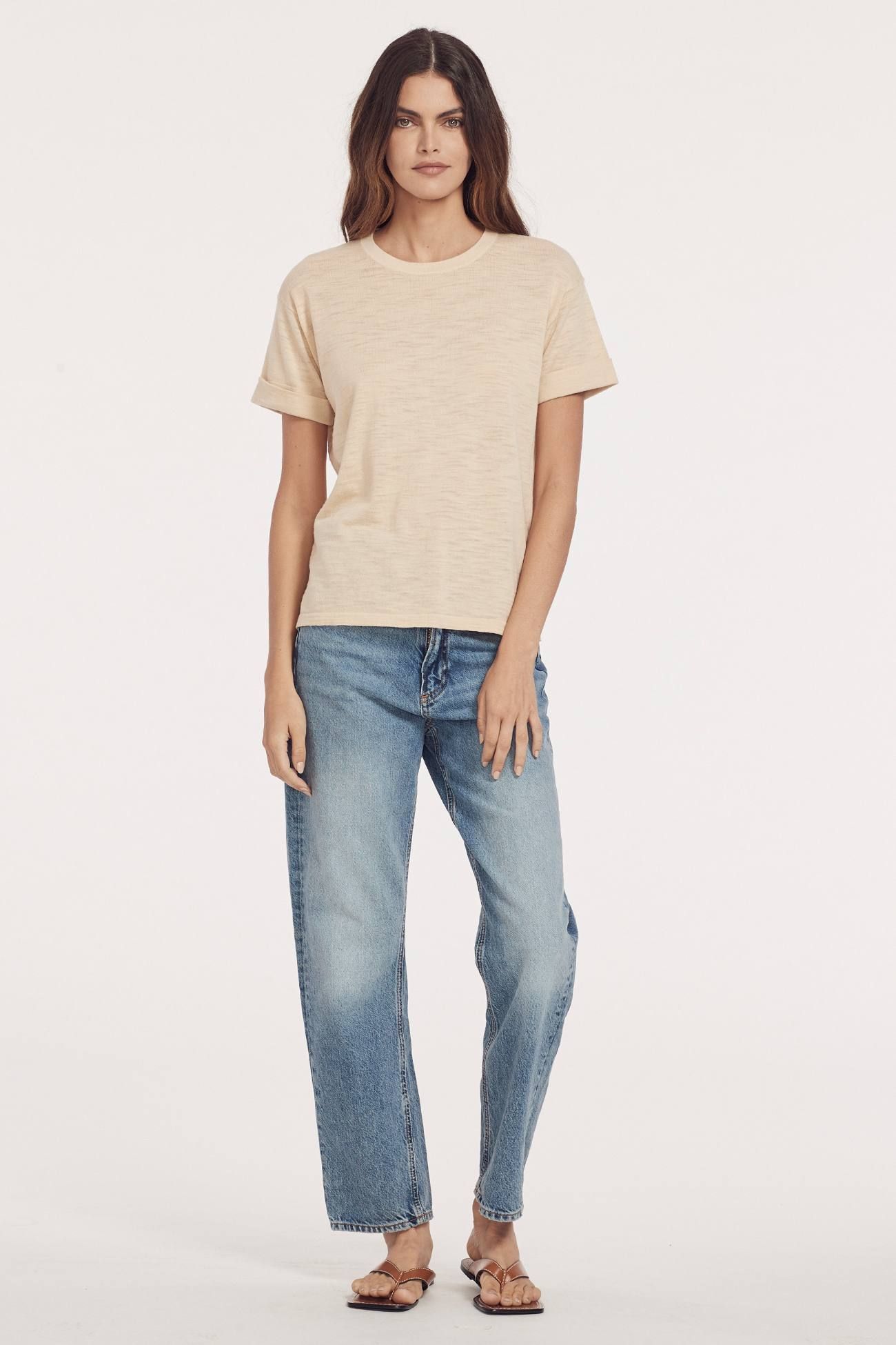 LUMI CREW T-SHIRT sold by 360 Cashmere product image thumbnail 8