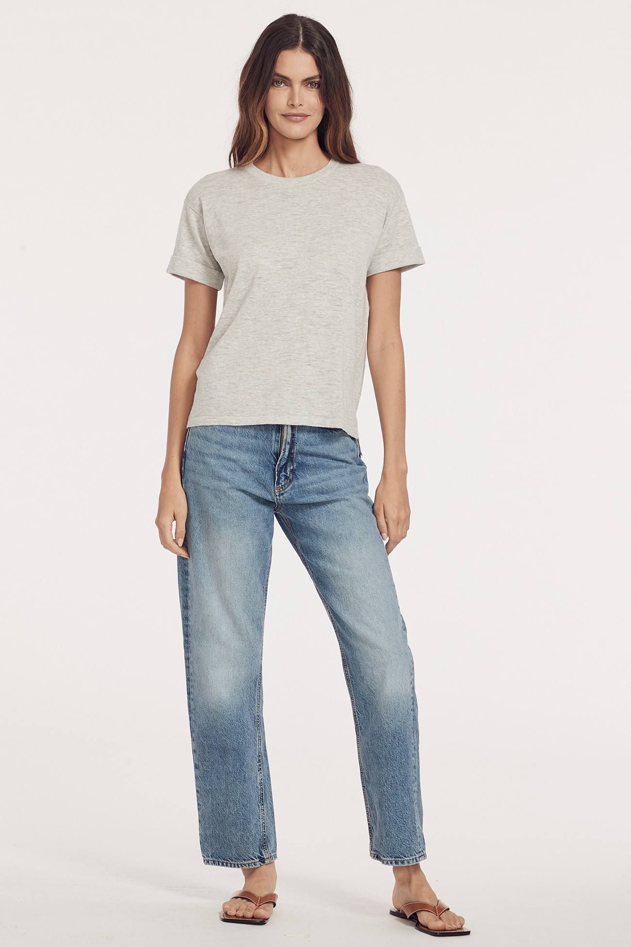 LUMI CREW T-SHIRT sold by 360 Cashmere product image thumbnail 4