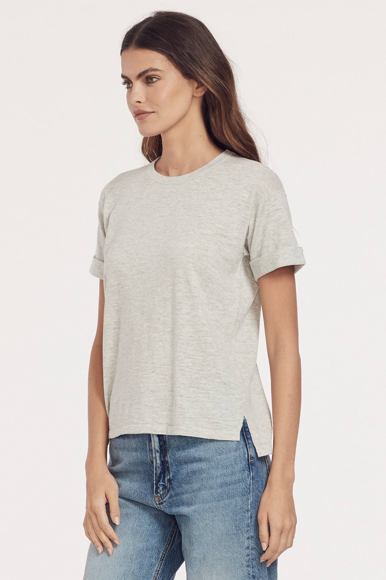 LUMI CREW T-SHIRT sold by 360 Cashmere product image thumbnail 2