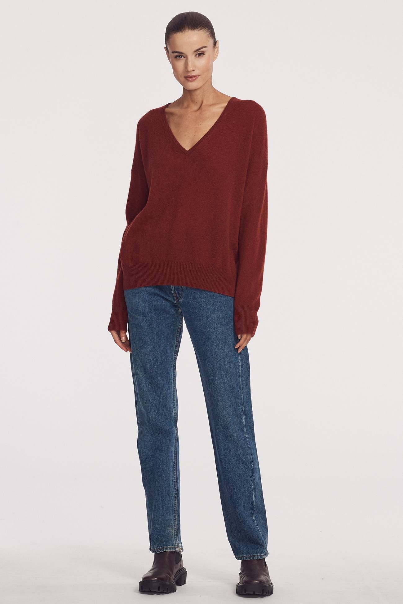 TEGAN V-NECK sold by 360 Cashmere product image thumbnail 9