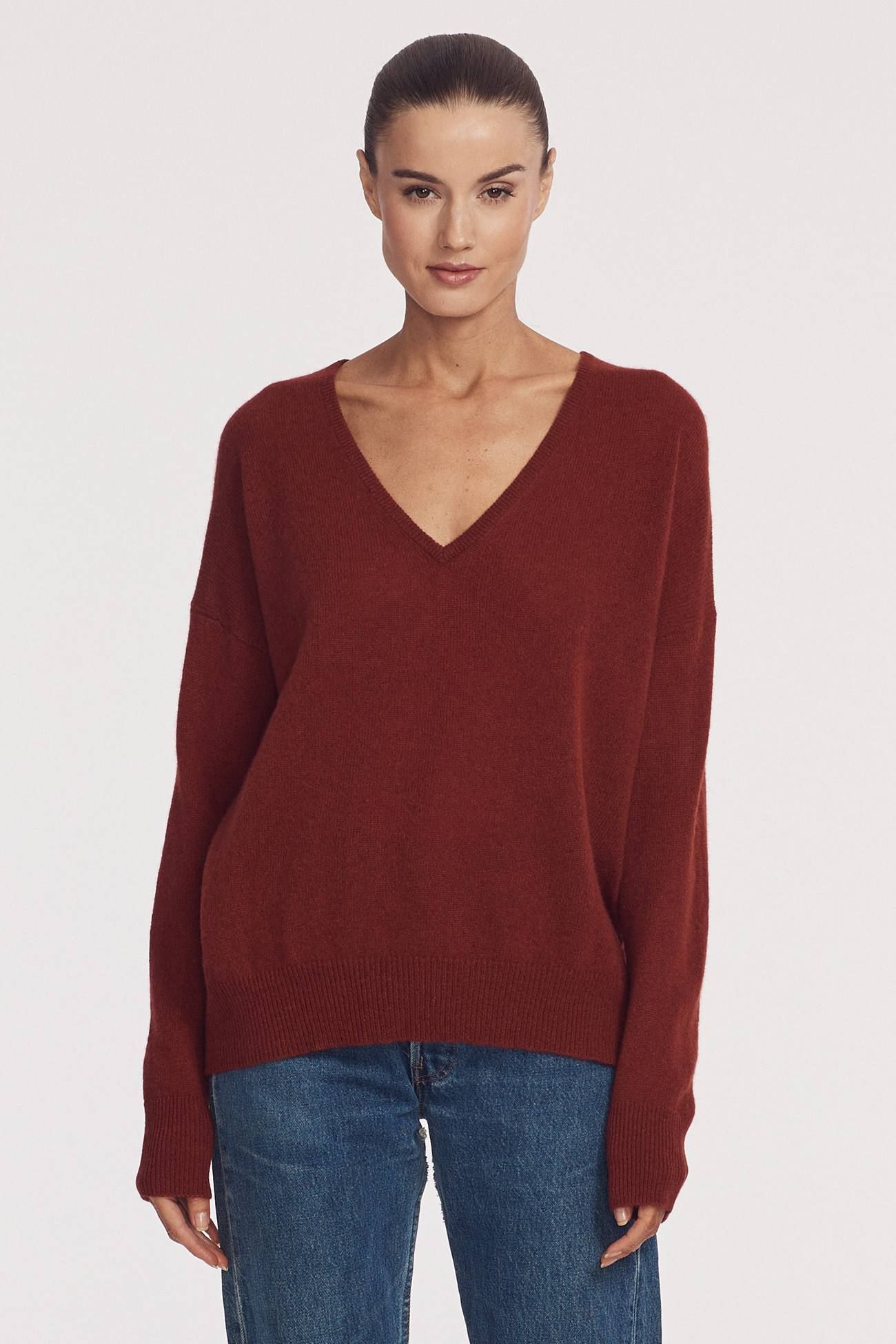 TEGAN V-NECK sold by 360 Cashmere product image thumbnail 6