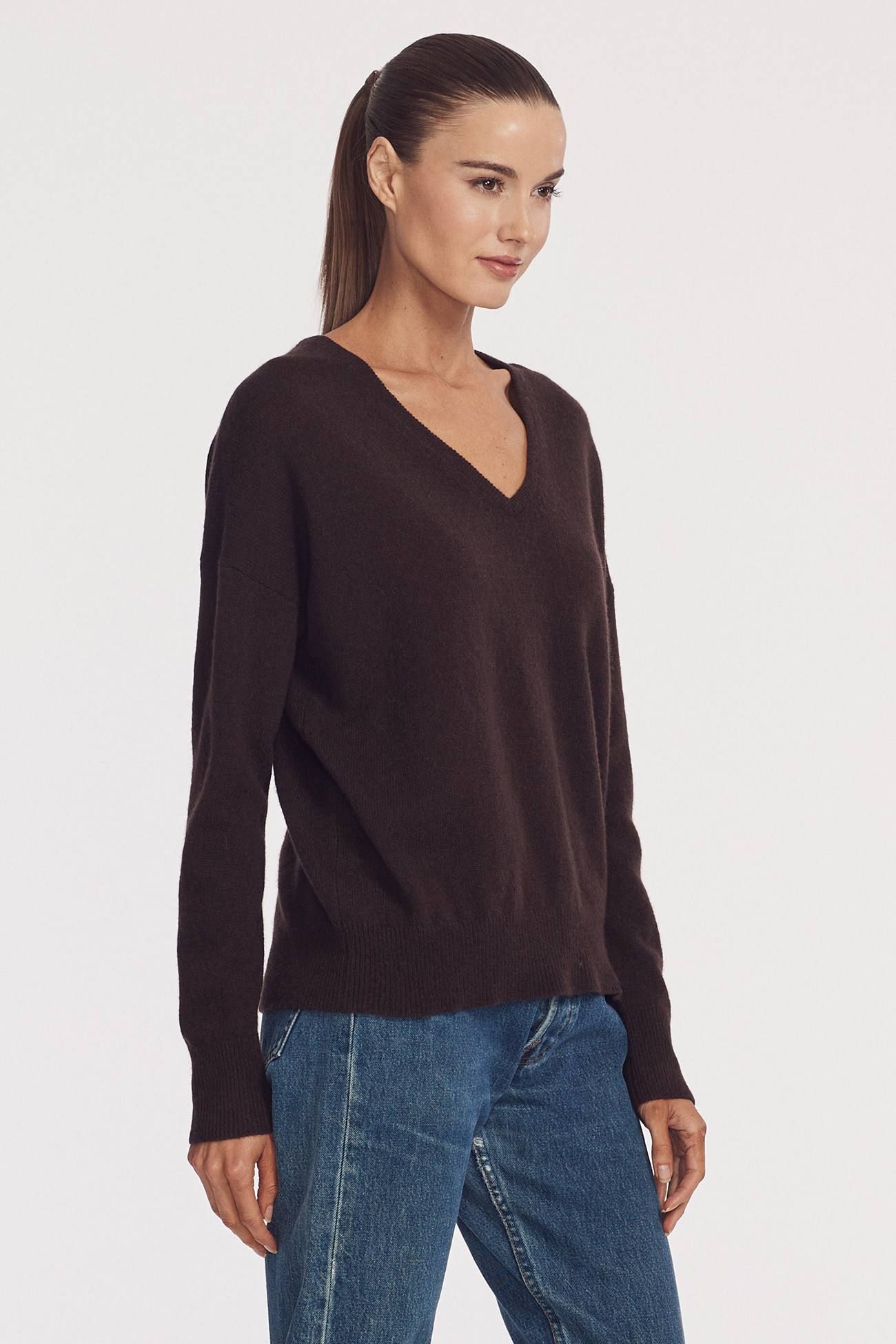 TEGAN V-NECK sold by 360 Cashmere product image thumbnail 3