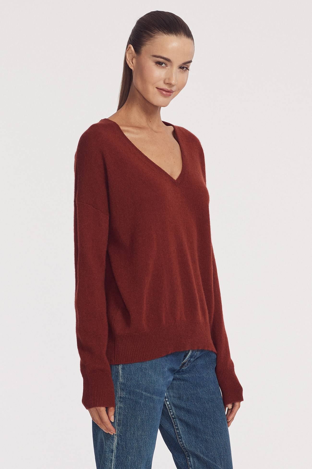 TEGAN V-NECK sold by 360 Cashmere product image thumbnail 7