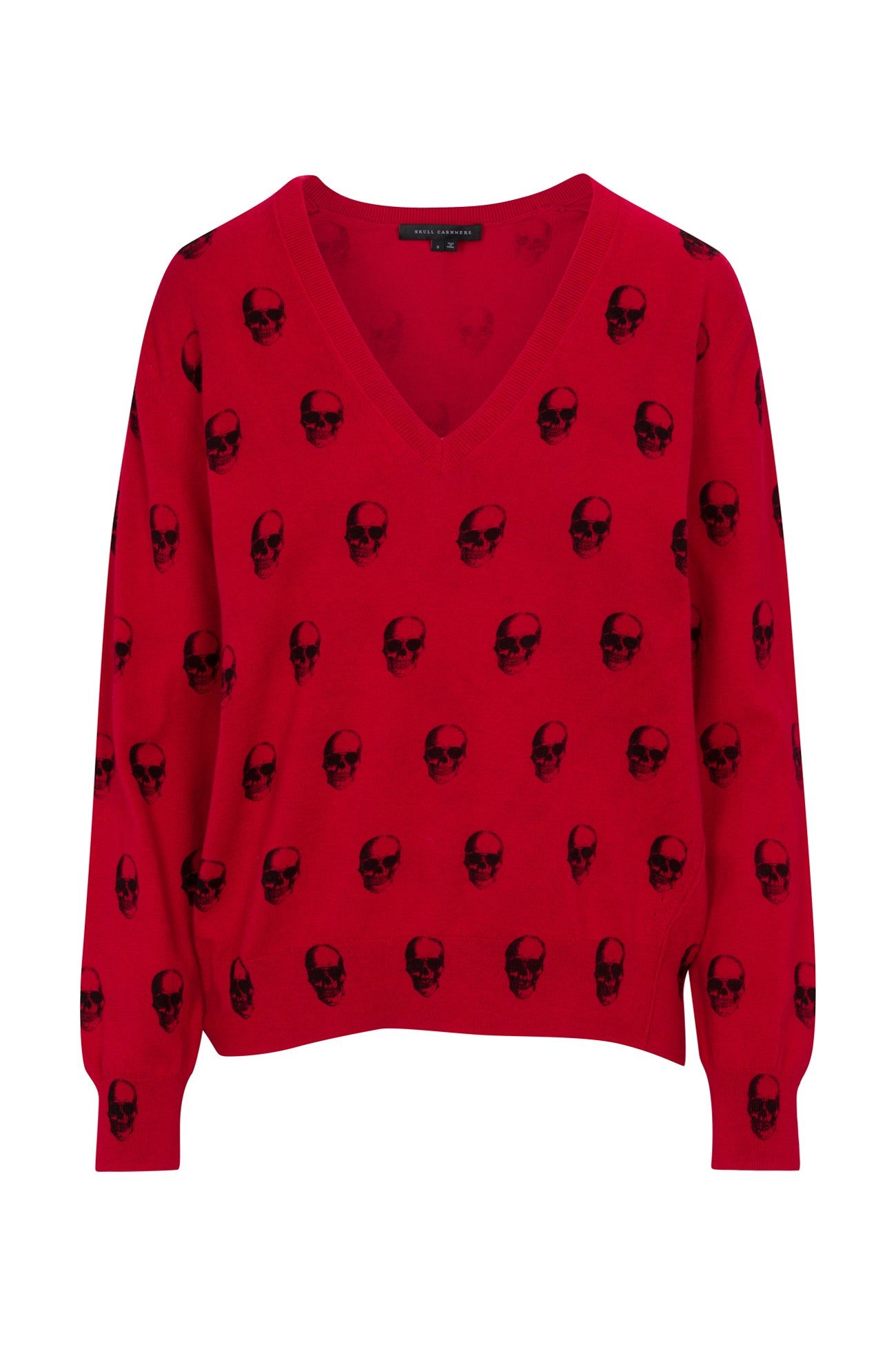 LUCETTE SKULL V-NECK sold by 360 Cashmere product image thumbnail 2
