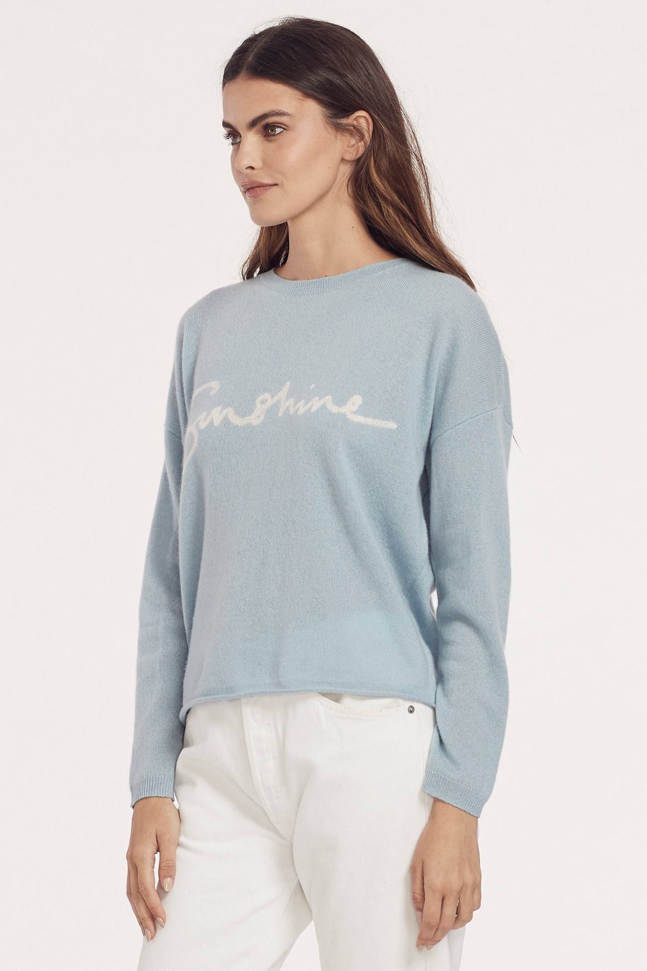 SUNSHINE GRAPHIC CREW sold by 360 Cashmere product image thumbnail 2