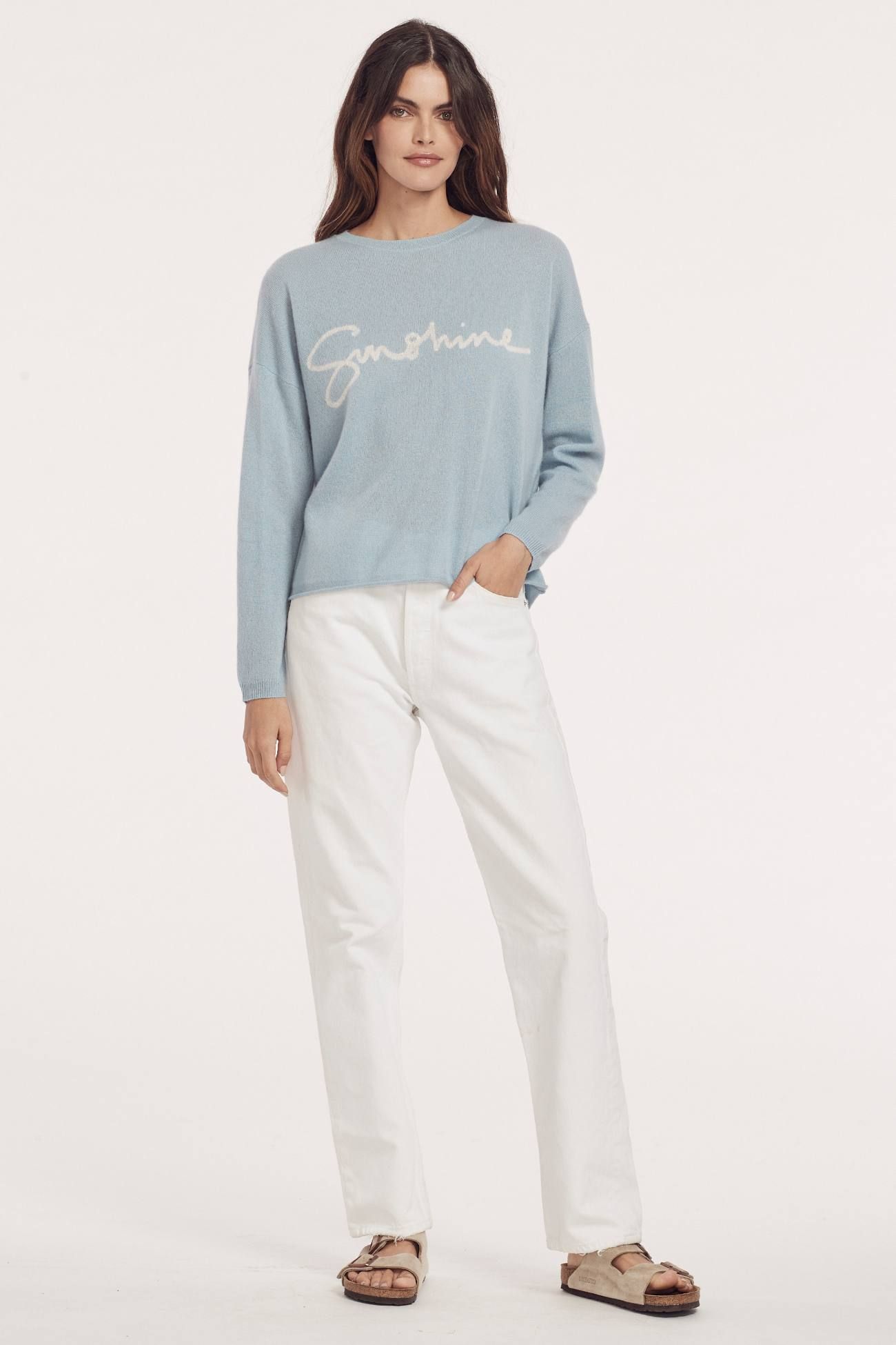 SUNSHINE GRAPHIC CREW sold by 360 Cashmere product image thumbnail 4