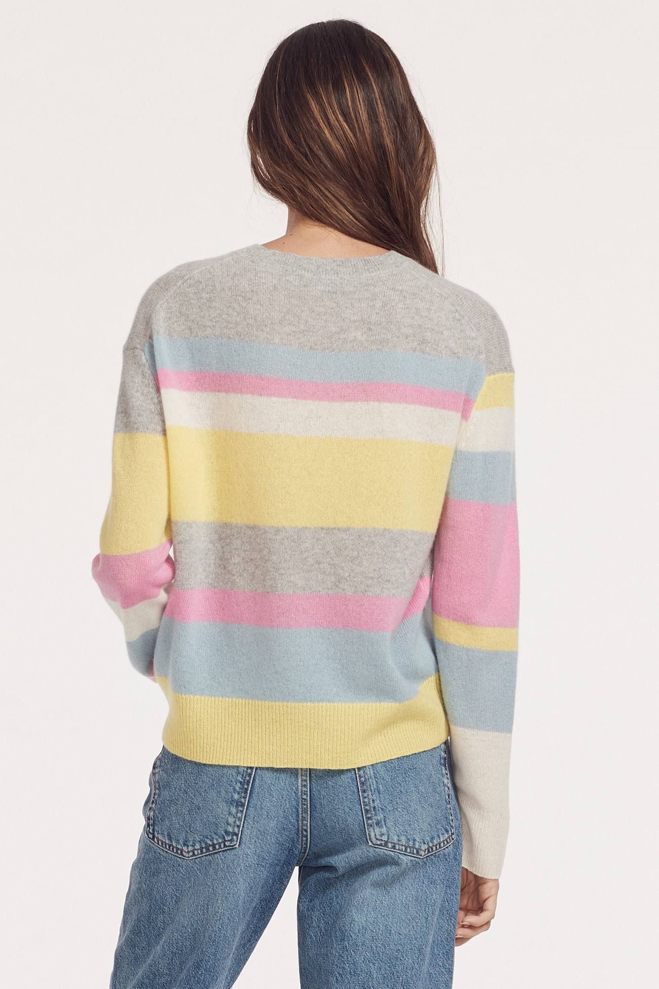 LUCILLE STRIPED CREW sold by 360 Cashmere product image thumbnail 7