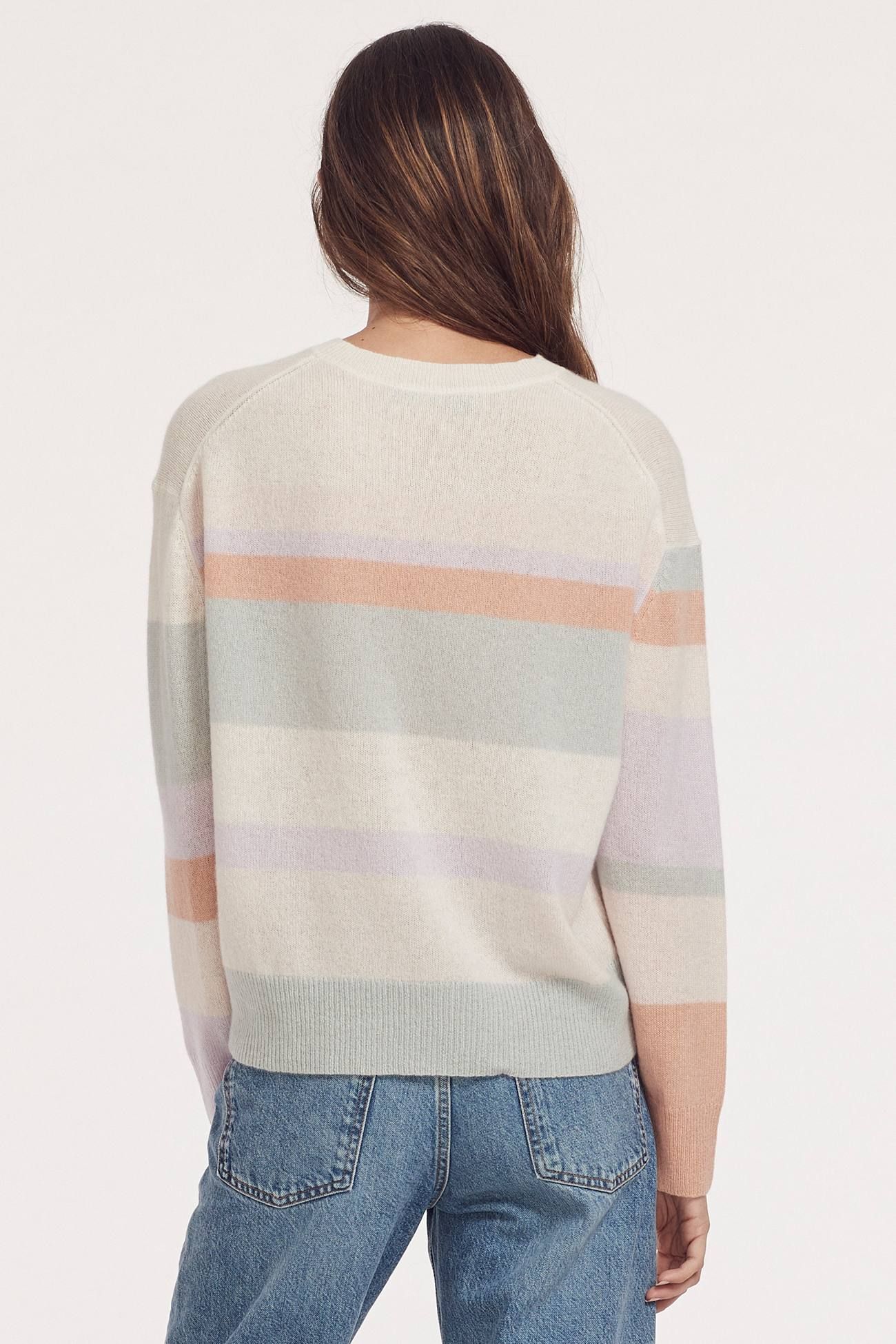 LUCILLE STRIPED CREW sold by 360 Cashmere product image thumbnail 3