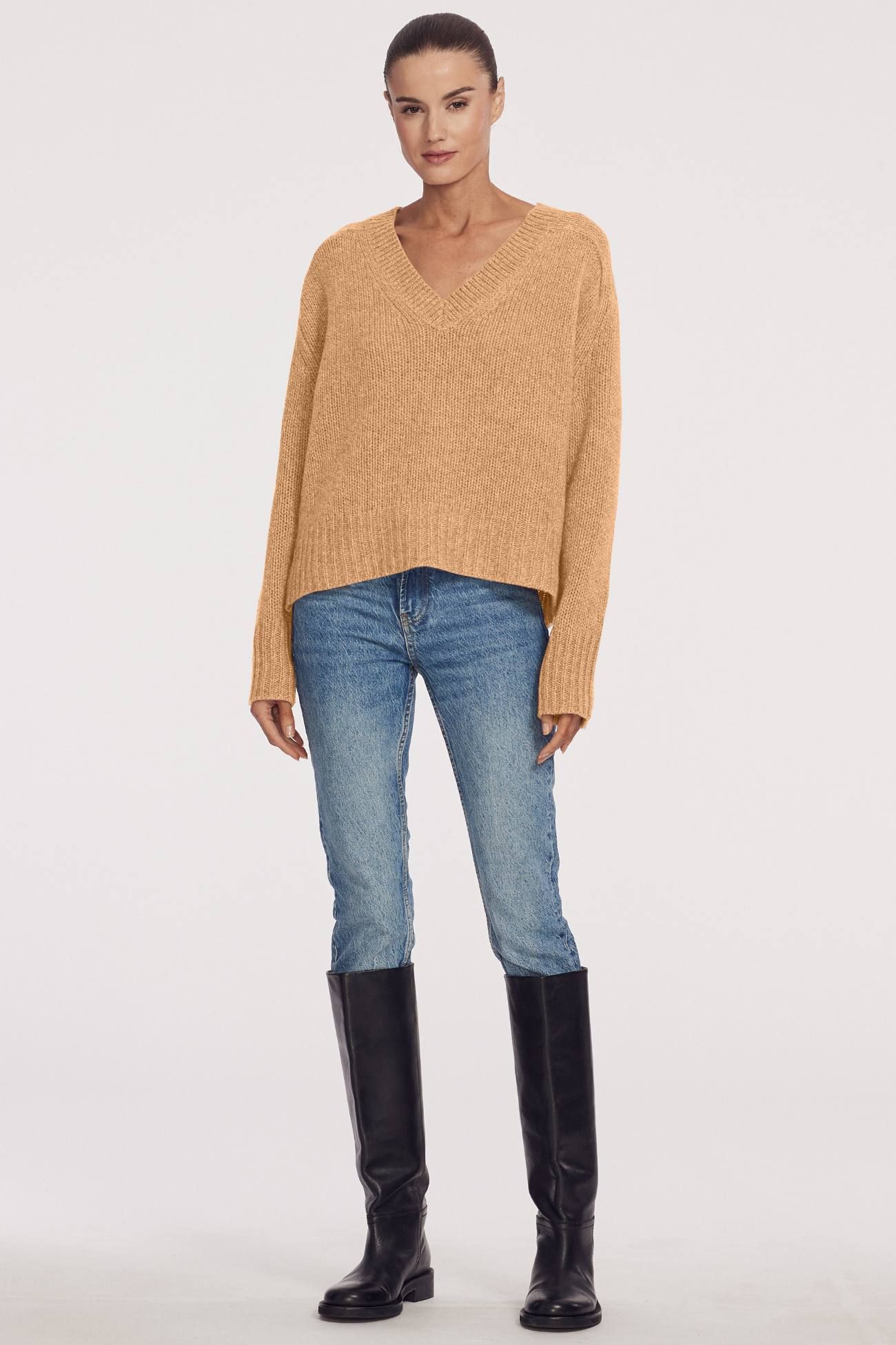 MIKA V-NECK sold by 360 Cashmere product image thumbnail 8