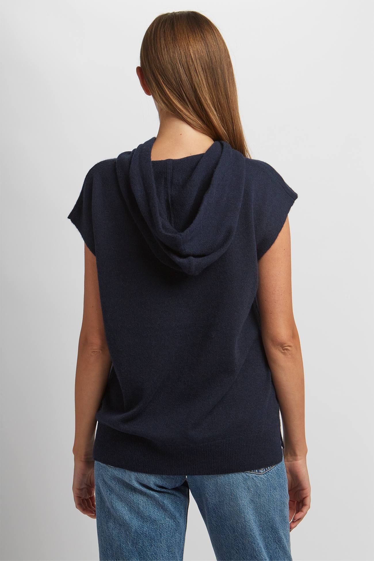 ELLEN SLEEVLESS HOODIE sold by 360 Cashmere product image thumbnail 7
