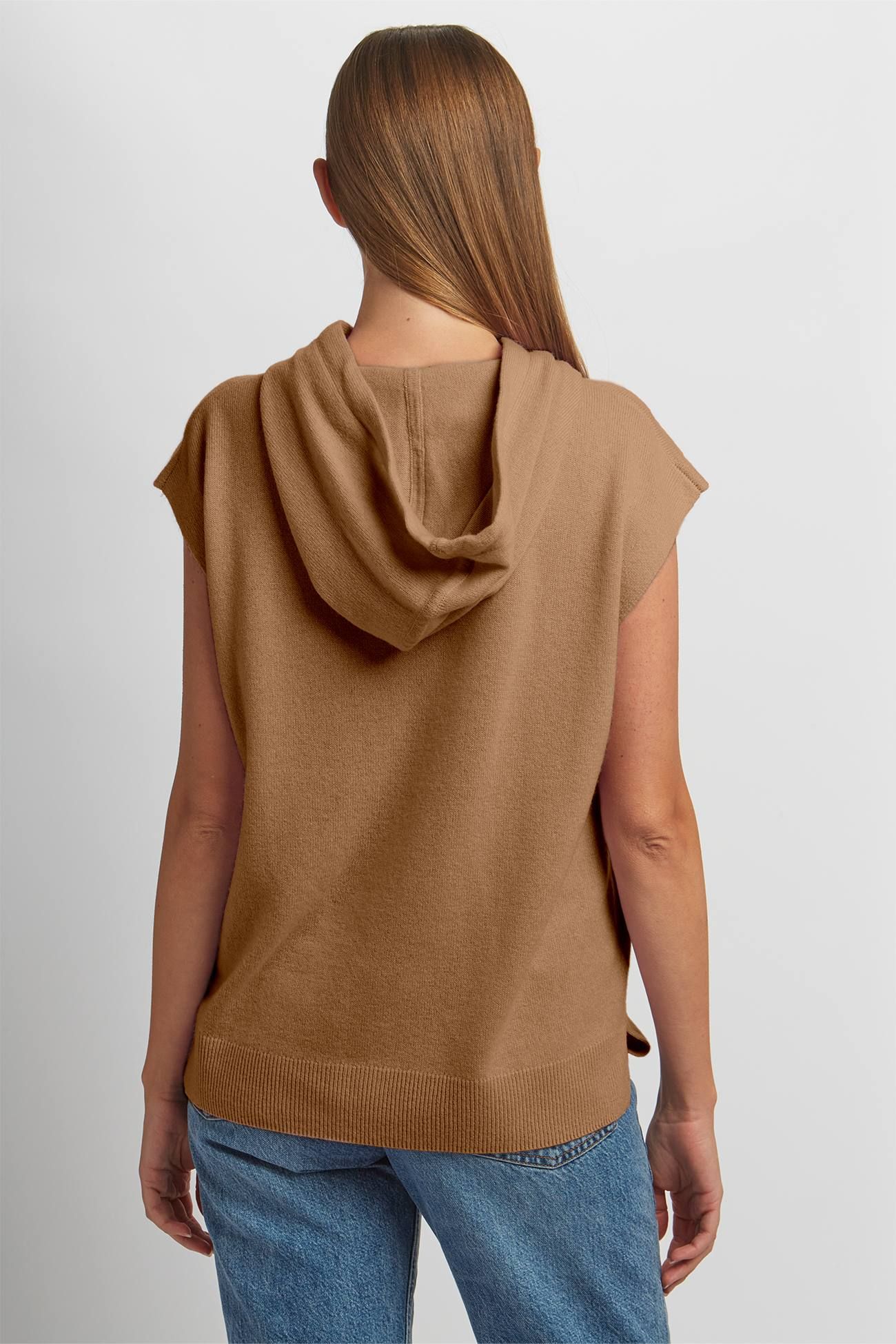 ELLEN SLEEVLESS HOODIE sold by 360 Cashmere product image thumbnail 10