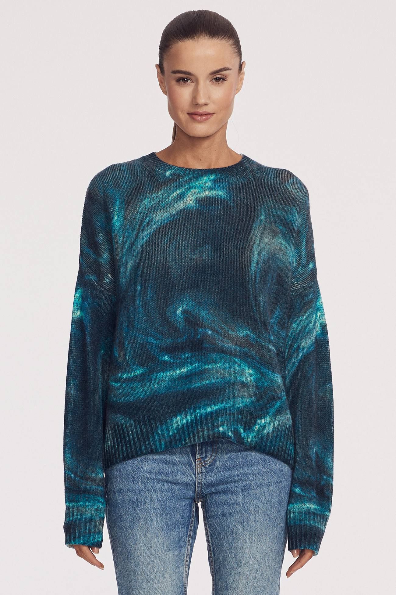 PADMA GRAPHIC CREW sold by 360 Cashmere