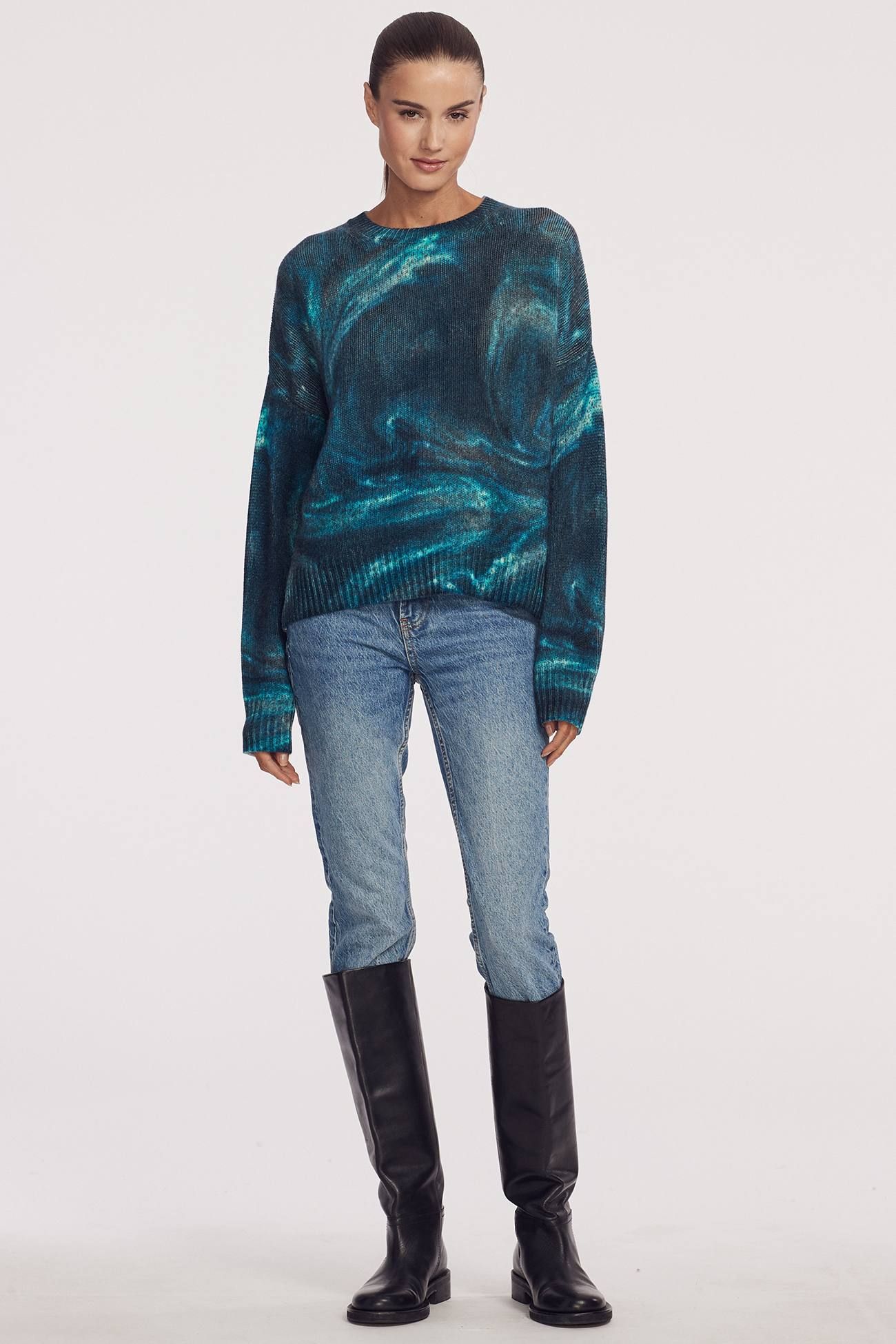 PADMA GRAPHIC CREW sold by 360 Cashmere product image thumbnail 4