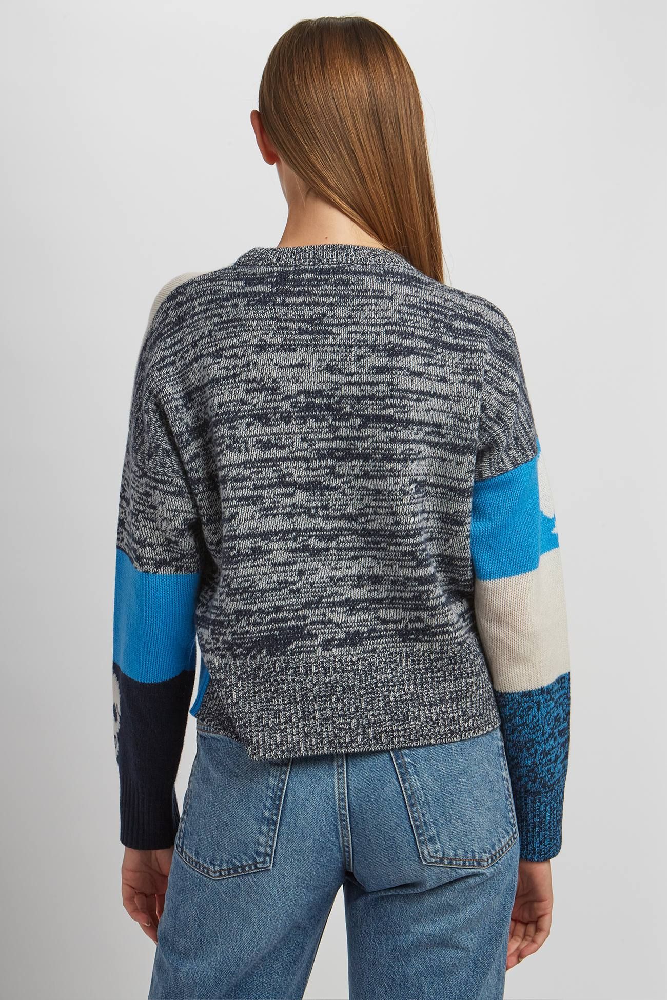 FREYDIS GRAPHIC CREW sold by 360 Cashmere product image thumbnail 4