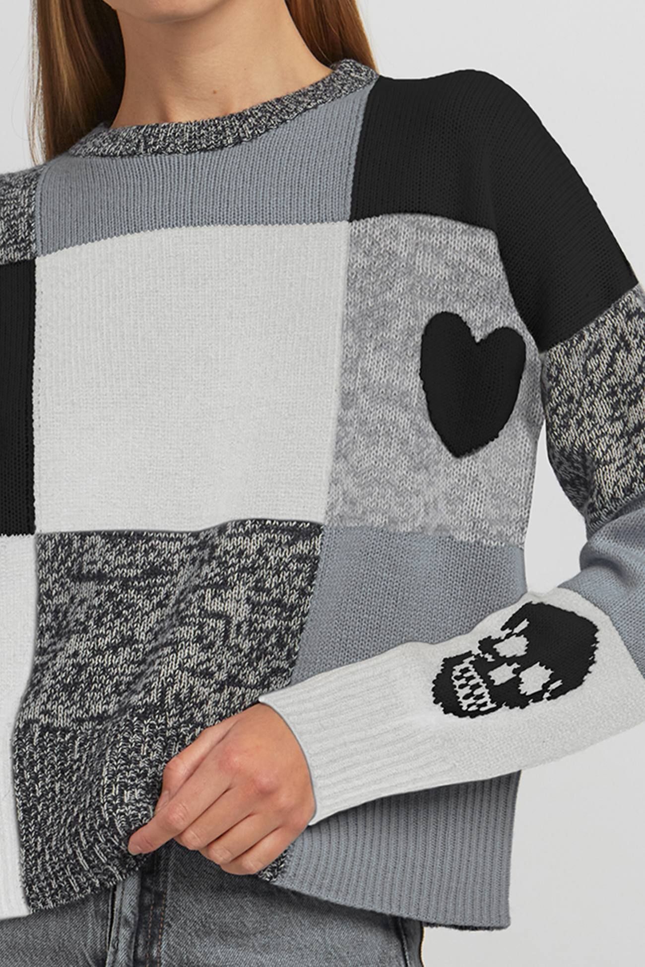 FREYDIS GRAPHIC CREW sold by 360 Cashmere product image thumbnail 7