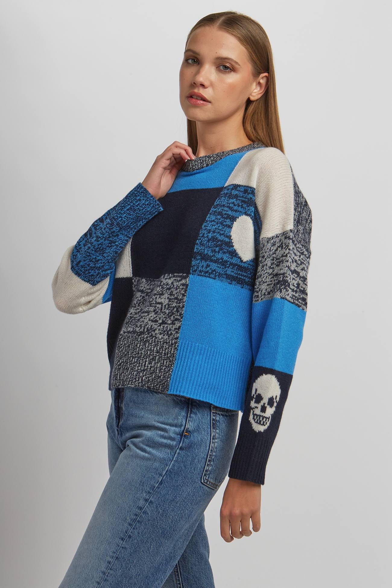 FREYDIS GRAPHIC CREW sold by 360 Cashmere product image thumbnail 3