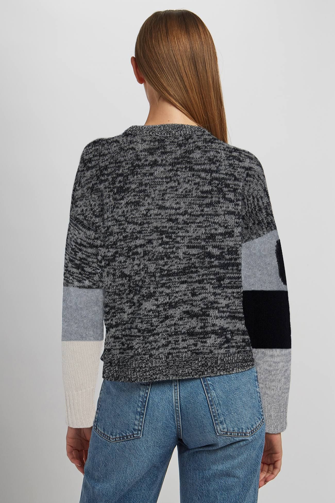 FREYDIS GRAPHIC CREW sold by 360 Cashmere product image thumbnail 8