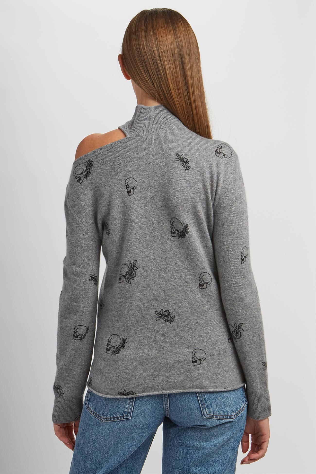 LYLA SKULL TURTLENECK sold by 360 Cashmere product image thumbnail 7
