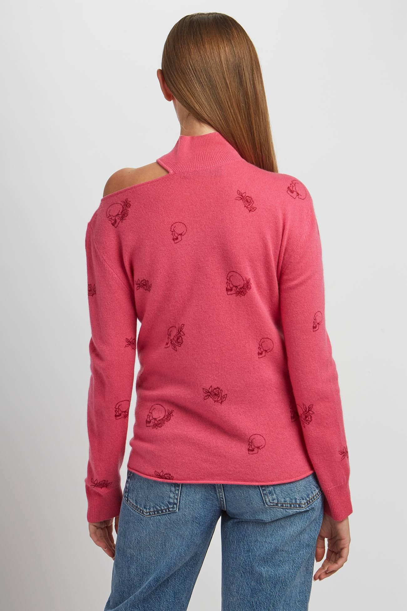 LYLA SKULL TURTLENECK sold by 360 Cashmere product image thumbnail 3