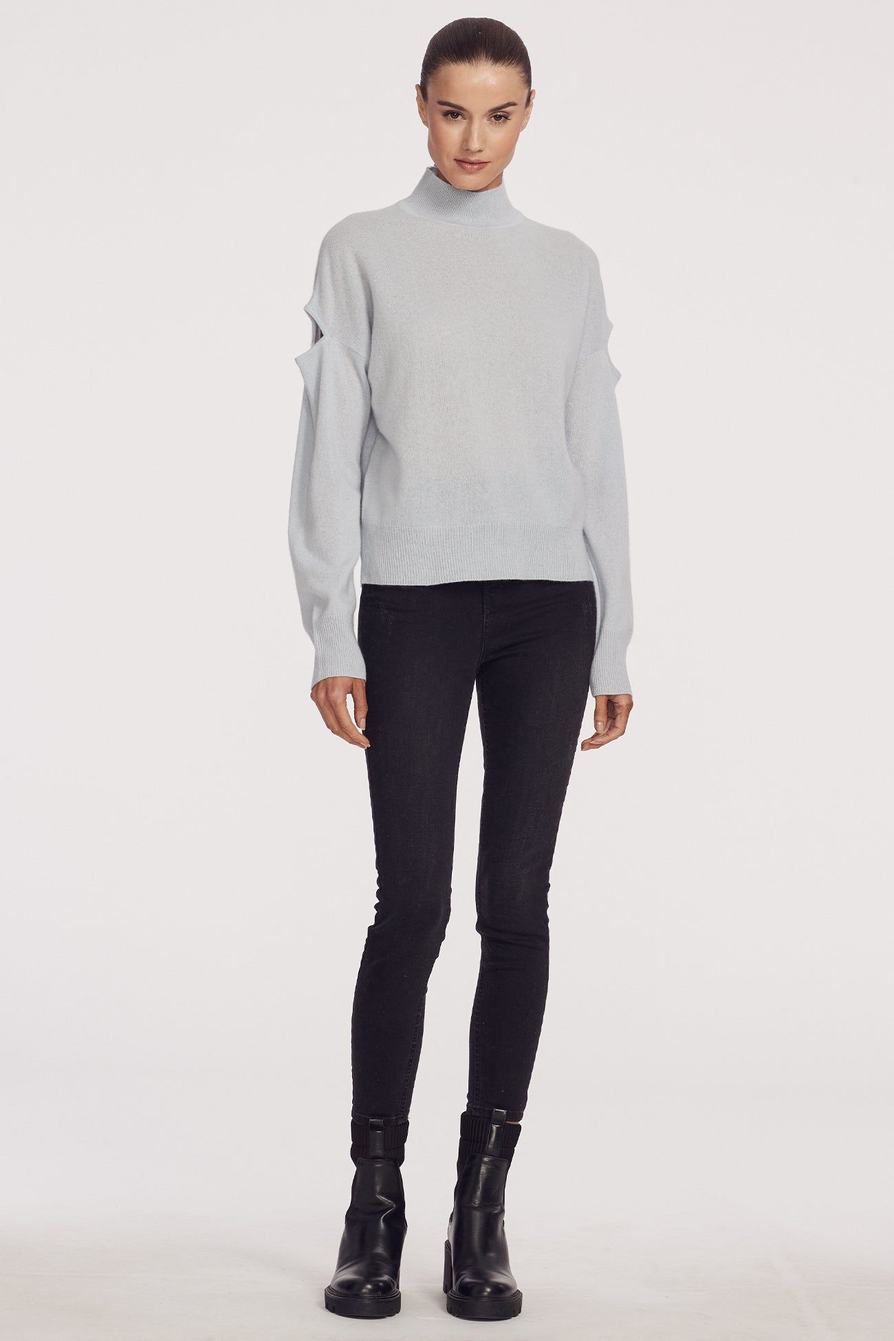 FLORRIE SKULL TURTLENECK sold by 360 Cashmere product image thumbnail 4