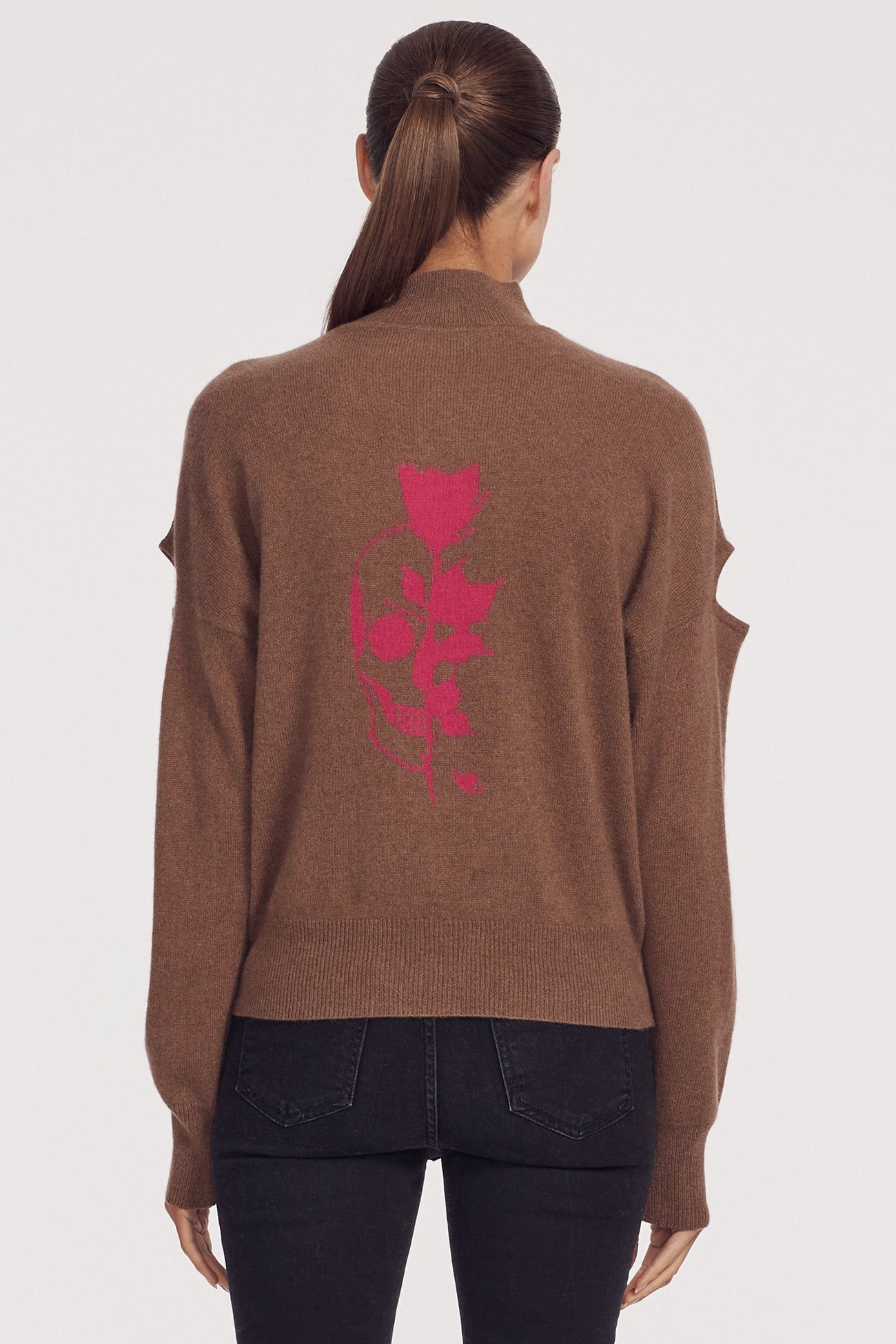 FLORRIE SKULL TURTLENECK sold by 360 Cashmere product image thumbnail 7