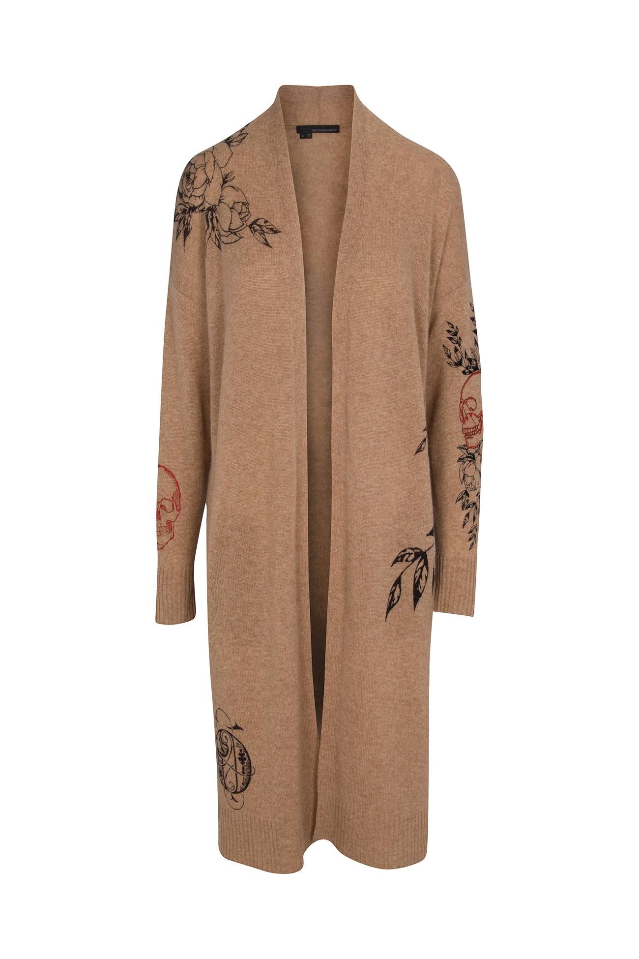 EVIE LONGLINE CARDIGAN sold by 360 Cashmere product image thumbnail 3