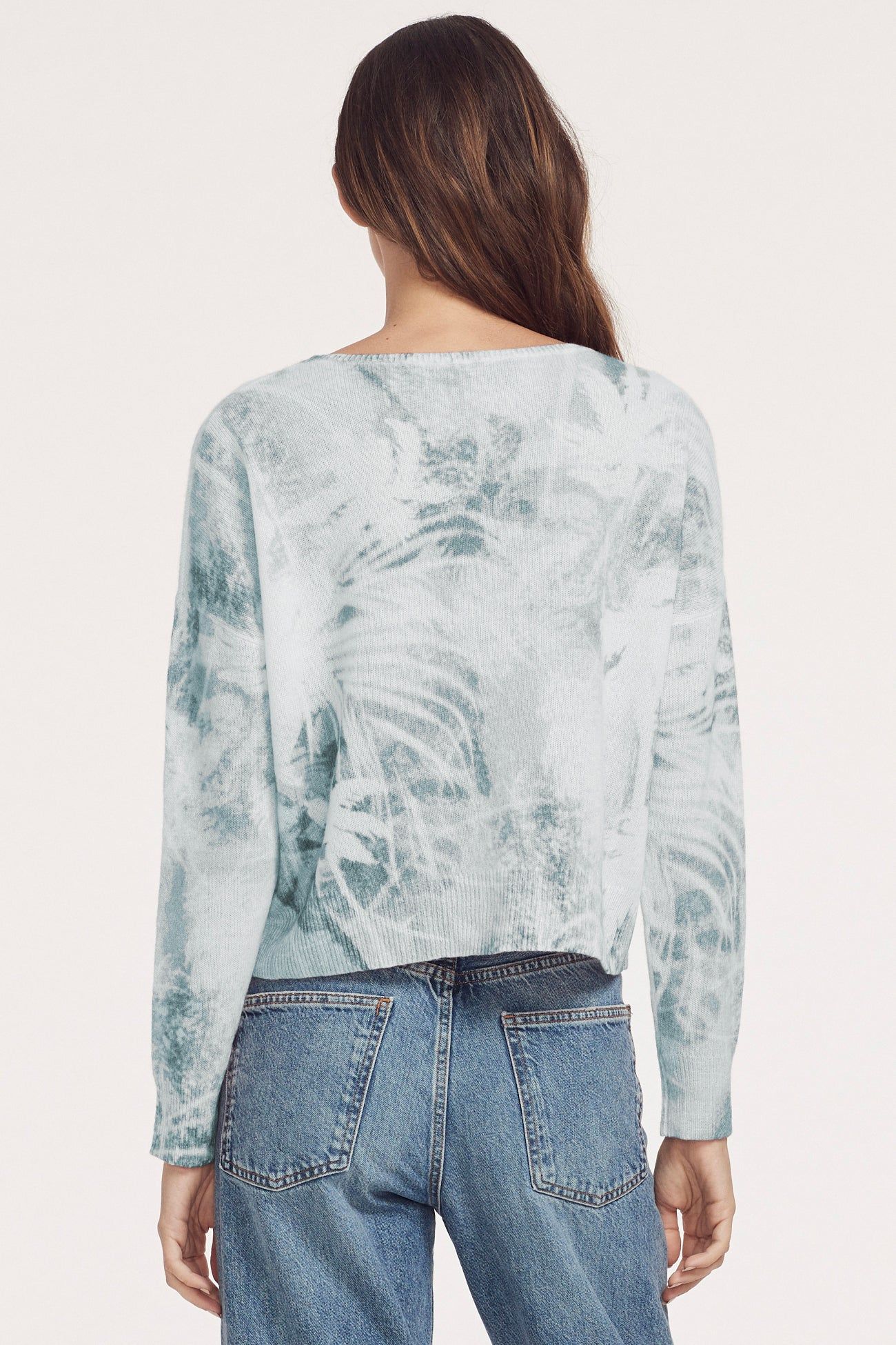 PAULINE PRINTED CREW sold by 360 Cashmere product image thumbnail 7