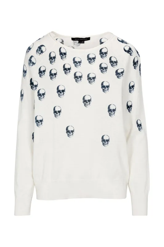 PERRY SKULL CREW made by 360 Cashmere