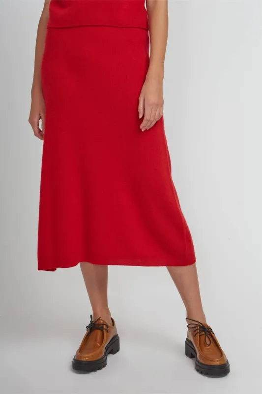 ASHTON MIDI SKIRT sold by 360 Cashmere